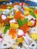 Chirashizushi with Leftovers from Osechi