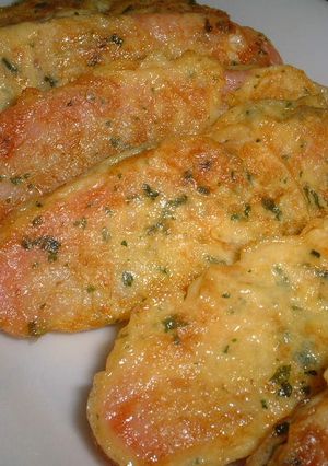 A picture of Easy Kamaboko Cheese Piccata.