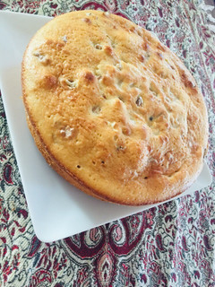 عکسی از دستور کیک موز و گردو
