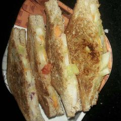 Hung curd sandwich A picture of Hung curd sandwich.
