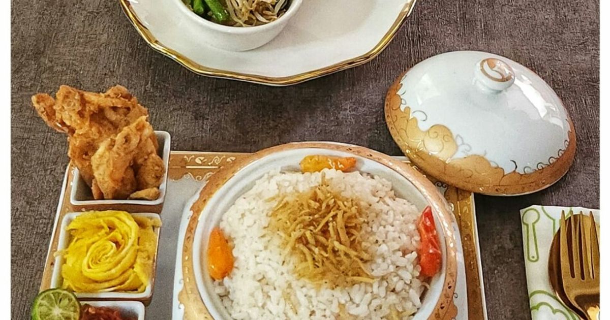 Nasi Liwet Tanpa Santan