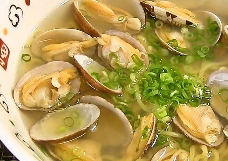 Easiest Way to Make Perfect Shio Ramen with Clams