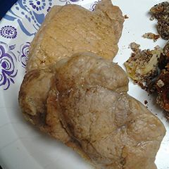 A picture of Apple pork.