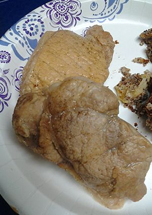 A picture of Apple pork.