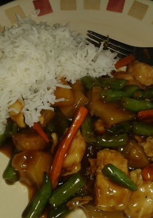 A picture of Low Fat Sweet and Sour Chicken.