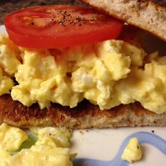 A picture of Scrambled Egg Salad.