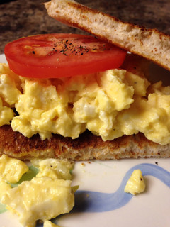 A picture of Scrambled Egg Salad.