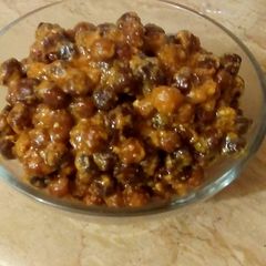 A picture of Spicy chick peas/Bengal gram.