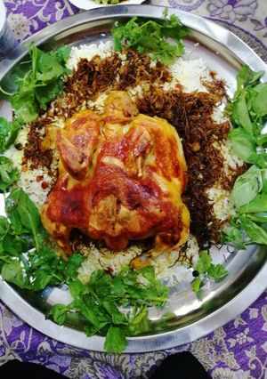صورة لوصفة دجاج محشي