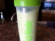 A picture of mango milkshake