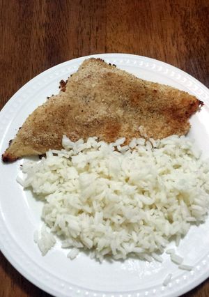 A picture of breaded fish!.