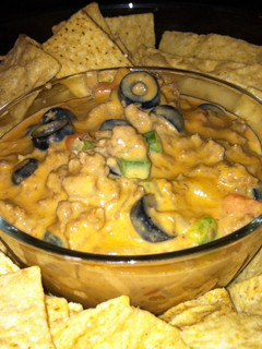 A picture of Hearty Taco Dip.