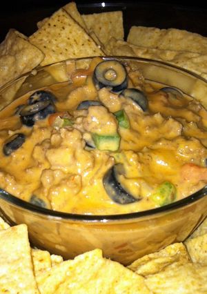 A picture of Hearty Taco Dip.