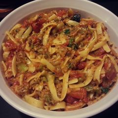 A picture of Roasted Vegetable Pasta.