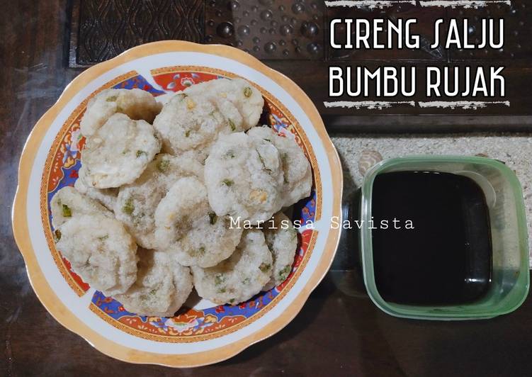 Cireng Salju Bumbu Rujak