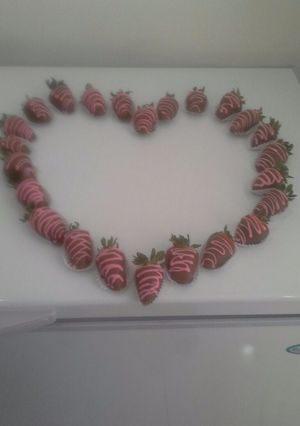 Una foto de Fresas cubiertas