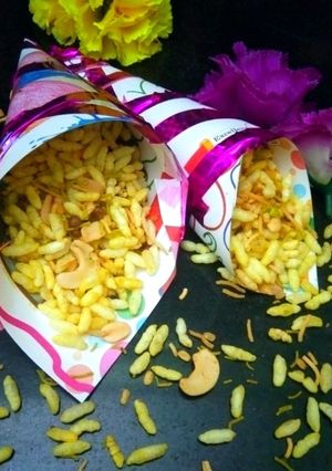 A picture of Instant Churmura (Puffed Rice Snack).