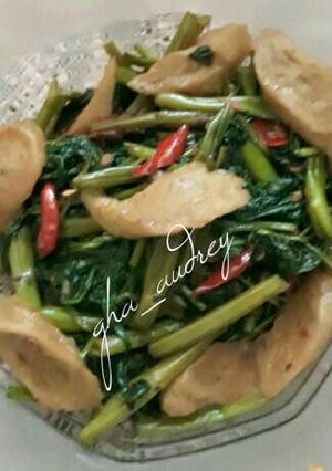 Foto resep Cah kangkung + otak2