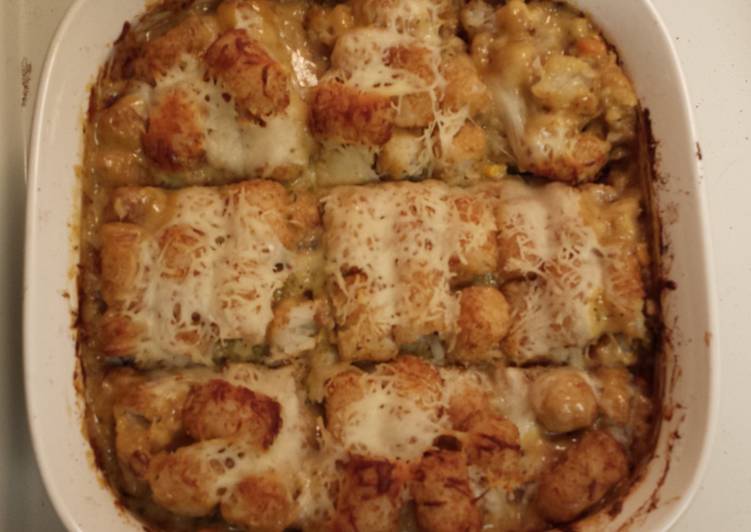 Tater Tot Casserole With A Twist
