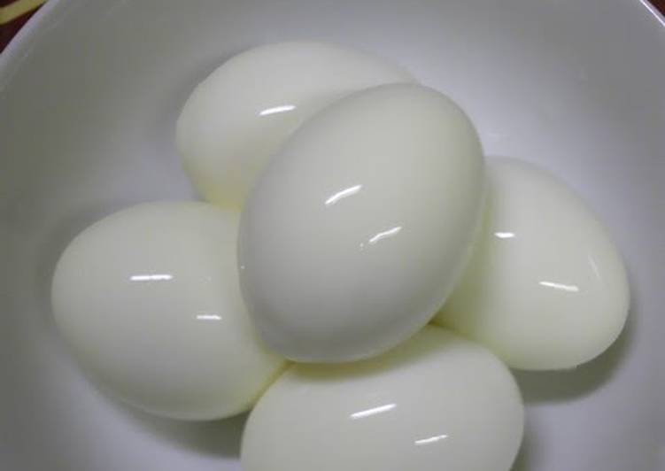 Recipe of Ultimate Easily Made in 5 Minutes! Flawless Boiled Eggs