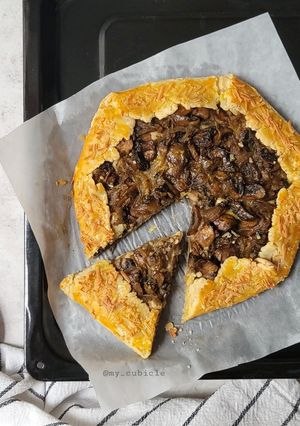 Foto resep Mushroom Galette (GF)