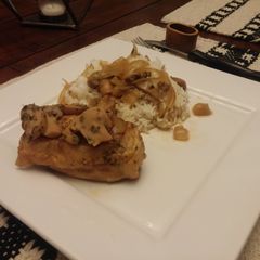 A picture of Chicken tarragon.