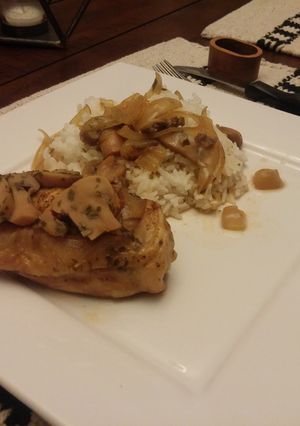 A picture of Chicken tarragon.