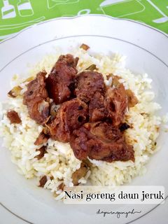 Foto resep Nasi goreng daun jeruk