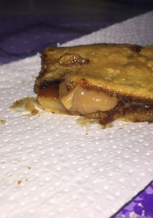 Una foto de Flan de galletitas maría fácil