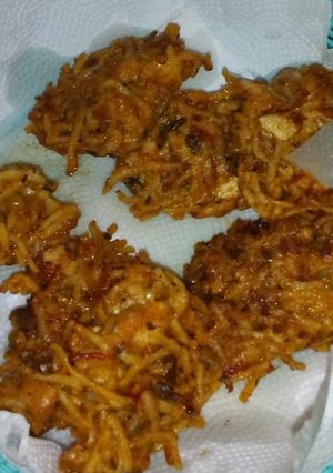 Una foto de Croquetas de fideos y pollo