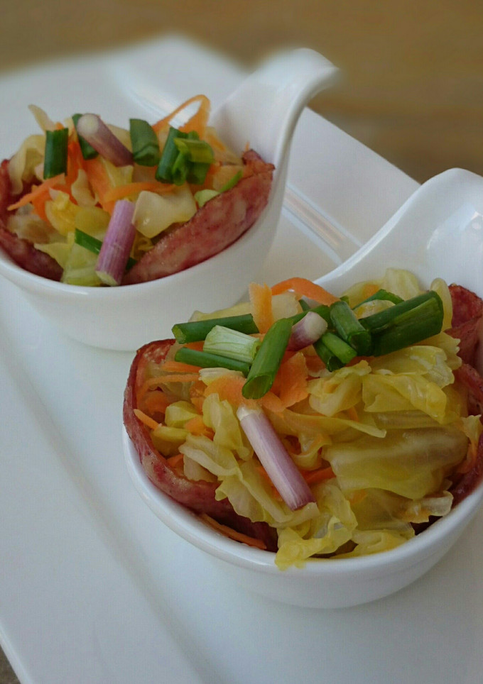 A picture of Cabbage And Ham.