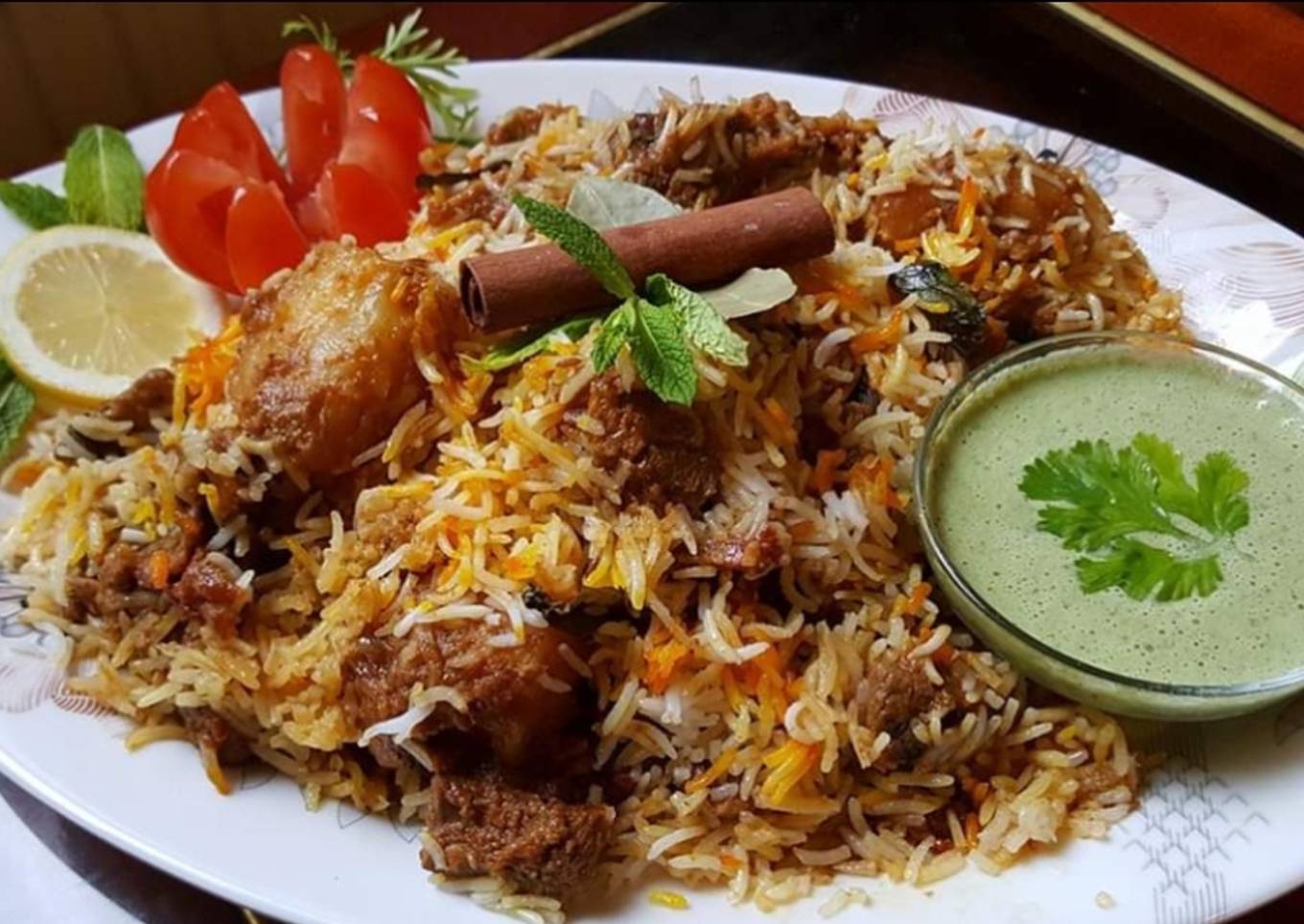 Spicy Mutton Biryani