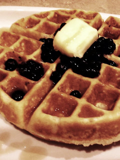 A picture of Buttermilk Belgium Waffles.