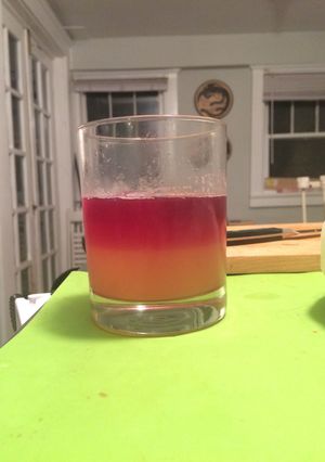 A picture of New York Whiskey Sour.