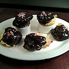A picture of Cream Puffs with French Vanilla Cream Filling.