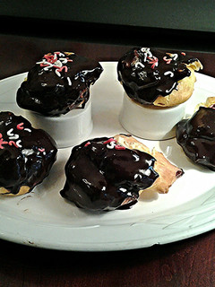 A picture of Cream Puffs with French Vanilla Cream Filling.