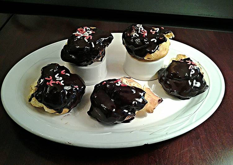 Recipe of Homemade Cream Puffs with French Vanilla Cream Filling