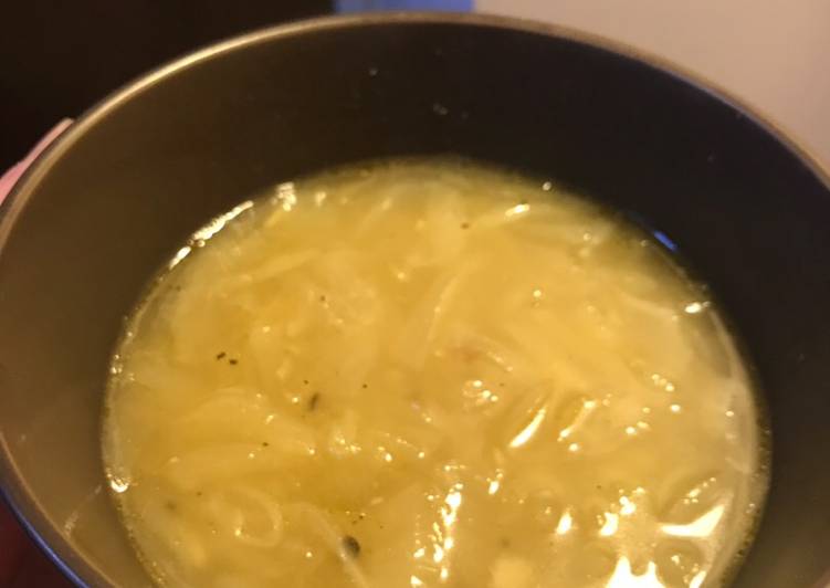 Simple Way to Prepare Super Quick Homemade Onion soup