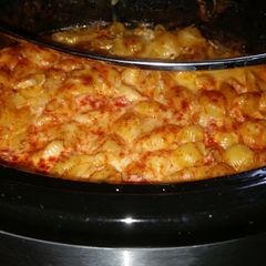 A picture of Easy crock pot Mac~n~Cheese.