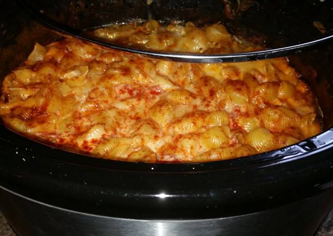 recipe for mac and cheese in a crock pot