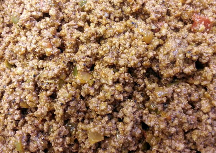 Simple Way to Prepare Ultimate Picadillo &#34;ground beef&#34; for tacos