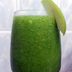 A picture of Green Apple And Cucumber Juice.