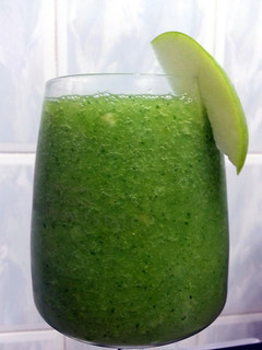 A picture of Green Apple And Cucumber Juice.