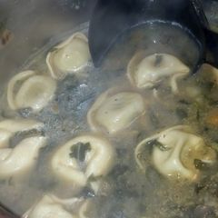 Best tortellini soup vegetarian A picture of Best tortellini soup vegetarian.