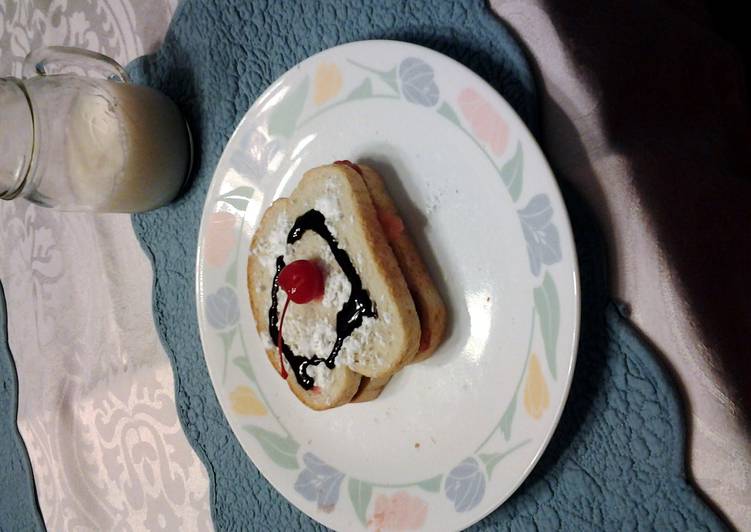 Steps to Prepare Super Quick Homemade The mem trex sandwich