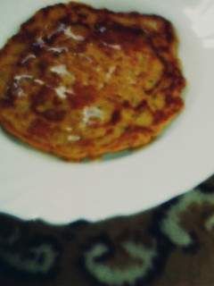 A picture of Healthy Sweet potato pancake.