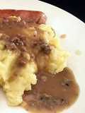 Mashed Potato with Gravy Sauce (in english & bahasa)