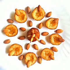 A picture of Khowa Gulabjamun.