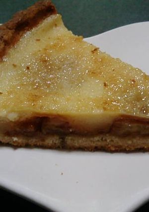 A picture of Caramel Banana Tart.