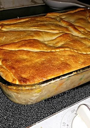 A picture of Quick and Easy Chicken Pot Pie!!!.
